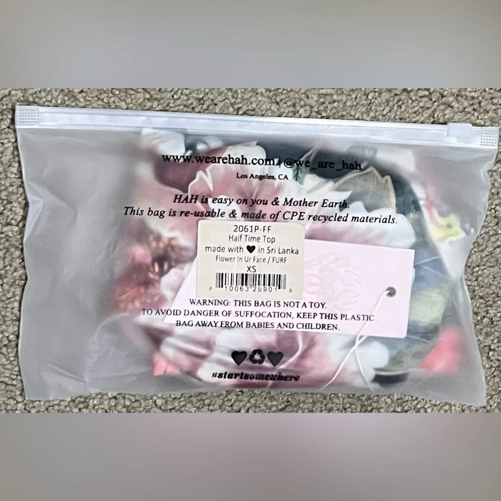 Free People/Anthropologie/Revolve Brand:
WE ARE HAH Swim Half Top Underwire - Picture 8 of 10